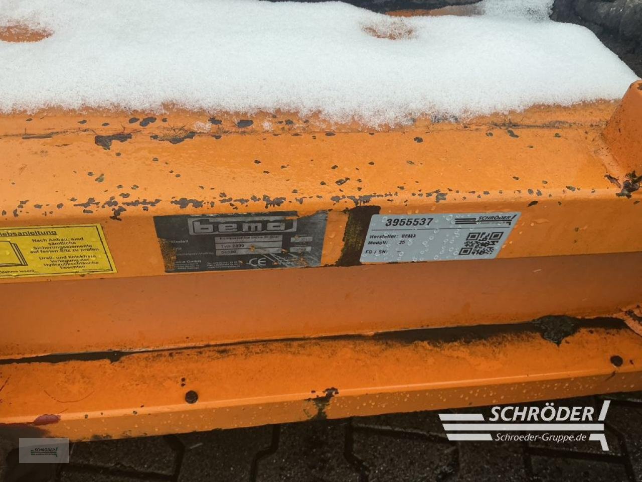 Kehrmaschine typu Bema 30 DUAL 2300 | CLAAS SCORPION AUFNAHME, Gebrauchtmaschine w Lastrup (Zdjęcie 2)